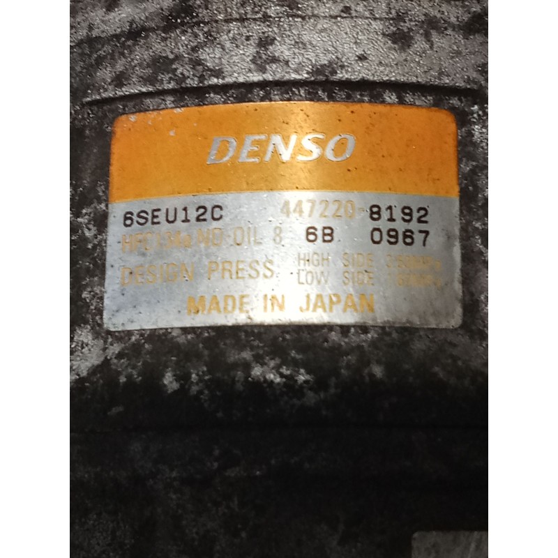 Recambio de compresor aire acondicionado para audi a2 (8z0) 1.4 tdi referencia OEM IAM 4472208192 0967 