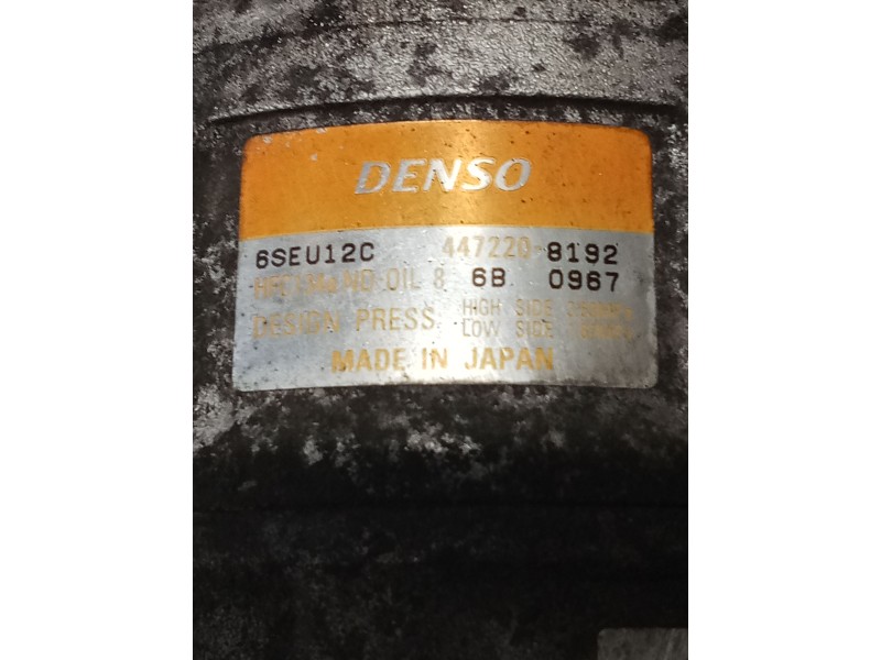 Recambio de compresor aire acondicionado para audi a2 (8z0) 1.4 tdi referencia OEM IAM 4472208192 0967 