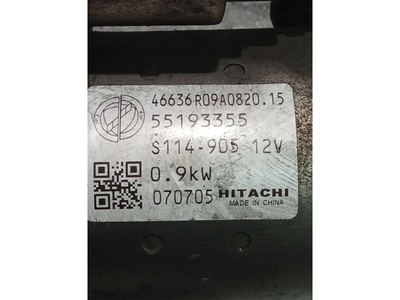 Recambio de motor arranque para fiat grande punto (199_) 1.2 referencia OEM IAM 55193355 46636R09A082015 