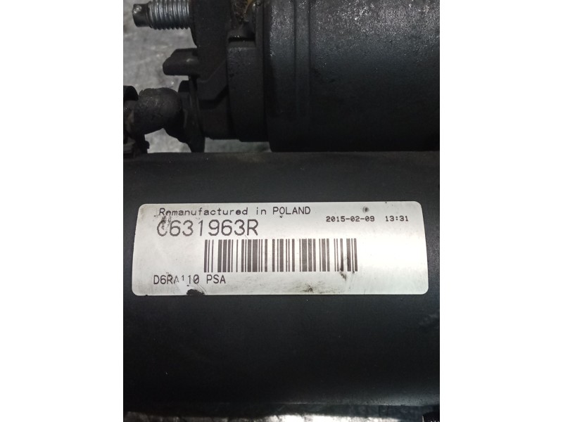 Recambio de motor arranque para citroën c3 i (fc_, fn_) 1.4 hdi referencia OEM IAM 0631963R  