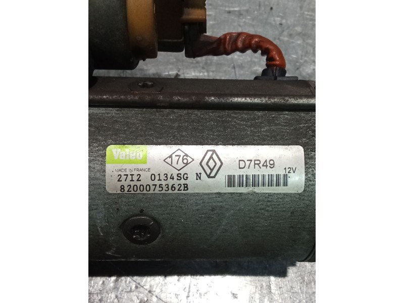 Recambio de motor arranque para renault megane ii (bm0/1_, cm0/1_) 1.9 dci (bm0g, cm0g) referencia OEM IAM 8200075362B 27I20134S