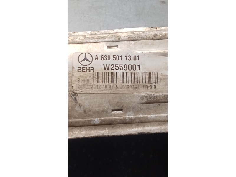 Recambio de intercooler para mercedes-benz viano (w639) cdi 2.2 (639.811, 639.813, 639.815, 639.711, 639.713) referencia OEM IAM