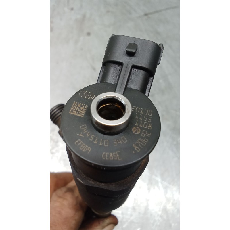 Recambio de inyector para peugeot partner furgoneta/monovolumen 1.6 hdi / bluehdi 75 referencia OEM IAM 0445110340 870692 BOSCH