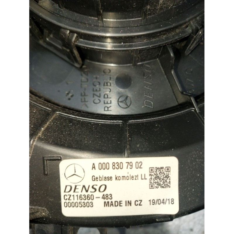 Recambio de motor calefaccion para mercedes-benz sprinter 3,5-t furgoneta (b907, b910) 314 cdi (910.631, 910.633) referencia OEM