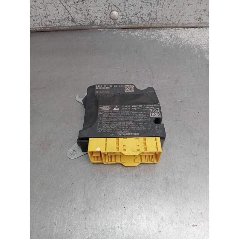 Recambio de centralita airbag para smart fortwo coupe electric drive / eq pull&bear (453.391) referencia OEM IAM A4539018900 985
