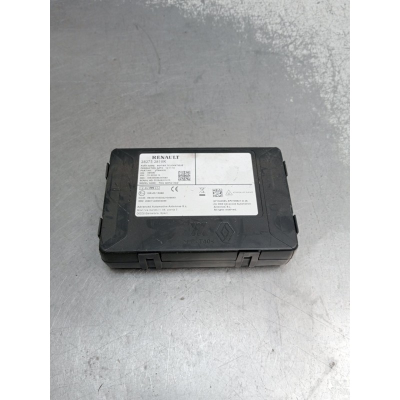 Recambio de modulo electronico para smart fortwo coupe electric drive / eq pull&bear (453.391) referencia OEM IAM 282752810R 201