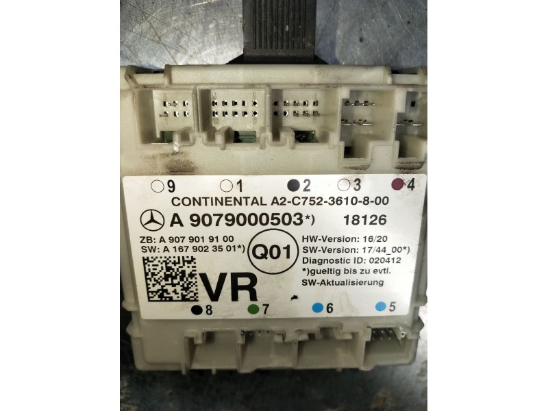 Recambio de modulo electronico para mercedes-benz sprinter 3,5-t furgoneta (b907, b910) 314 cdi (910.631, 910.633) referencia OE