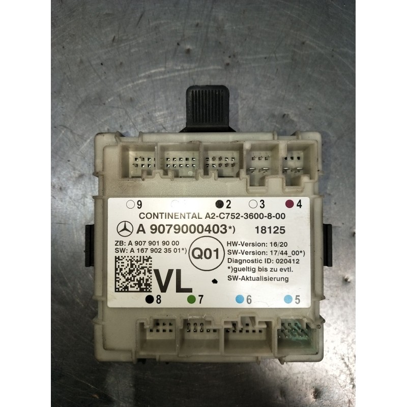Recambio de modulo electronico para mercedes-benz sprinter 3,5-t furgoneta (b907, b910) 314 cdi (910.631, 910.633) referencia OE