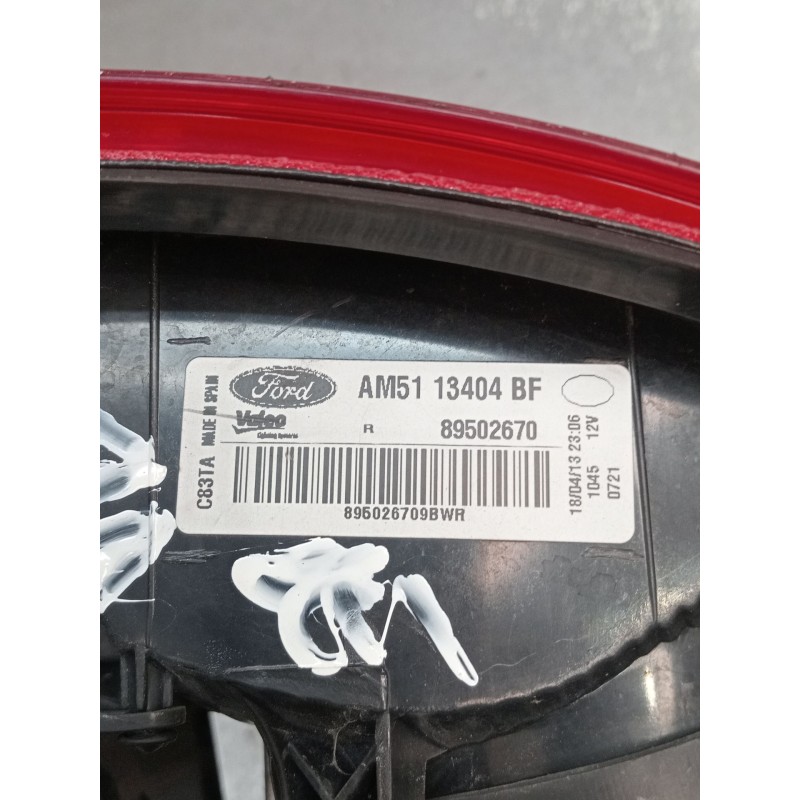 Recambio de piloto trasero derecho para ford c-max 1.0 ecoboost cat referencia OEM IAM AM5113404BF 89502670 2010