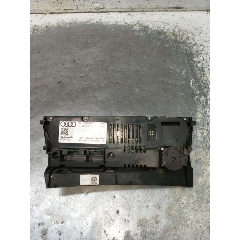 Recambio de mando calefaccion / aire acondicionado para audi a4 avant (8k5) (2008) básico referencia OEM IAM 8T1820043T A2C53307