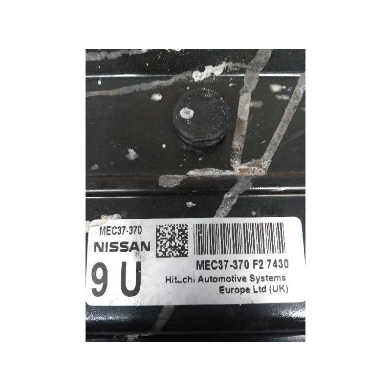 Recambio de centralita motor uce para nissan micra (k12e) 1.4 cat referencia OEM IAM MEC37370 F27430 9U