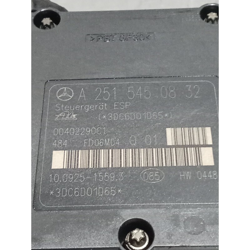 Recambio de abs para mercedes-benz clase m (w164) ml 320 cdi 4-matic (164.122) referencia OEM IAM A2515450832 10092515593 100208