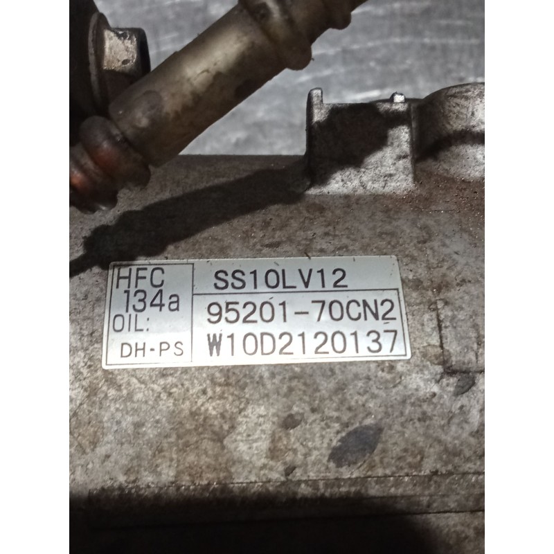 Recambio de compresor aire acondicionado para suzuki jimny todo terreno, cerrada (sn) 1.5 ddis 4x4 referencia OEM IAM 9520170CN2