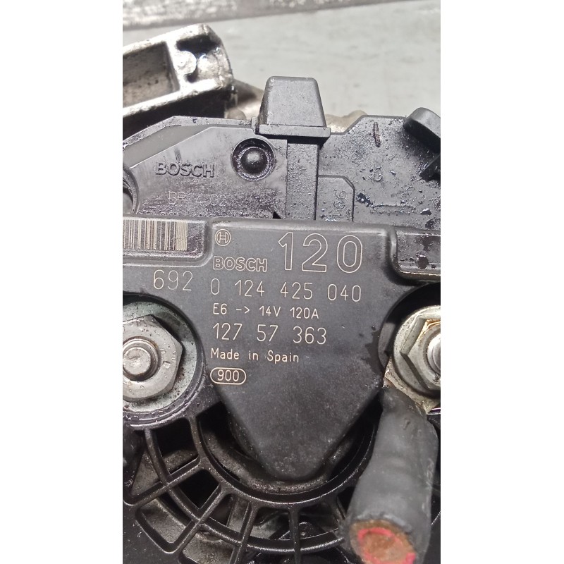 Recambio de alternador para saab 9-3 cabrio 2.0 cat referencia OEM IAM 0124425040 12757363 02 120A