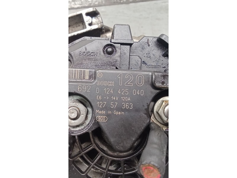 Recambio de alternador para saab 9-3 cabrio 2.0 cat referencia OEM IAM 0124425040 12757363 02 120A