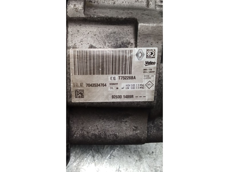 Recambio de compresor aire acondicionado para dacia dokker monospace (ke_) 1.5 dci (keaj, keah) referencia OEM IAM 926001489R  1