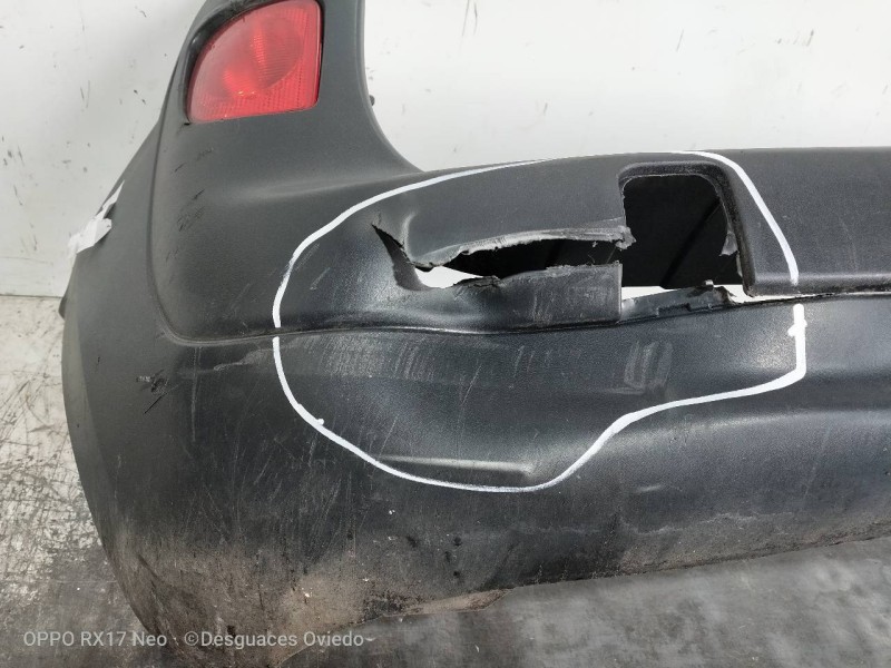 Recambio de paragolpes trasero para renault kangoo profesional referencia OEM IAM   