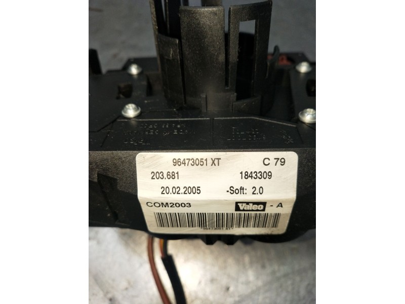 Recambio de mando luces para peugeot 407 (6d_) 1.8 (6d6fzb) referencia OEM IAM 96473051XT 1843309 2004