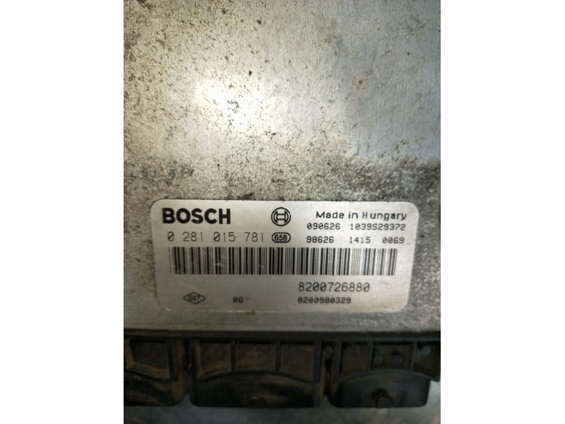 Recambio de centralita motor uce para renault laguna iii (bt0/1) 2.0 dci (bt01, bt08, bt09, bt0e, bt0k, bt12, bt1c, bt1d,... ref