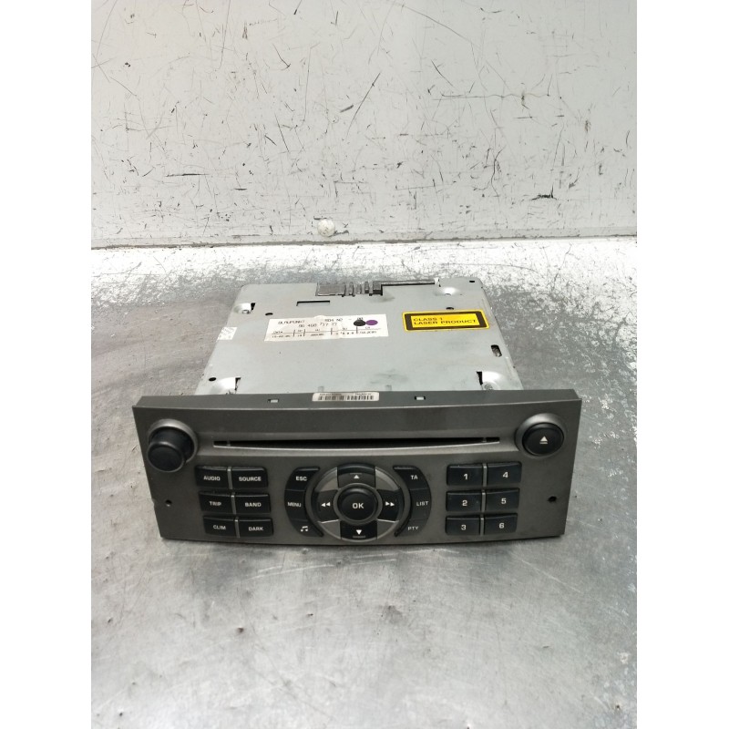 Recambio de sistema audio / radio cd para peugeot 407 (6d_) 1.8 (6d6fzb) referencia OEM IAM 7643141392 815BP314152825791 2004