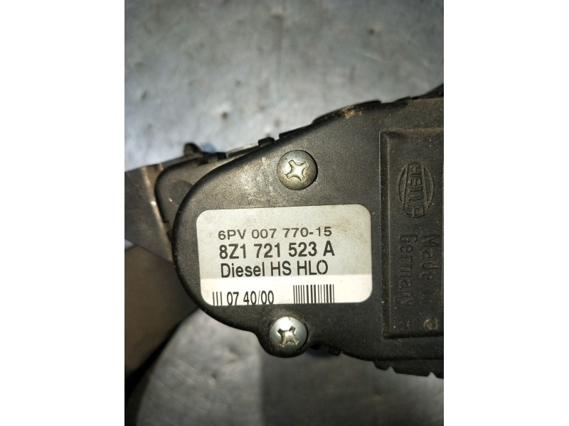 Recambio de potenciometro pedal para audi a2 (8z0) 1.4 tdi referencia OEM IAM 6PV00777015 8Z1721523A 2000