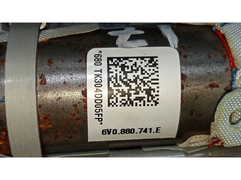 Recambio de airbag cortina delantero izquierdo para skoda fabia 1.0 tsi referencia OEM IAM 6V0880741E  
