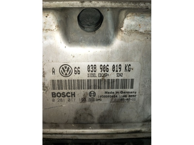 Recambio de centralita motor uce para seat leon (1m1) 1.9 tdi referencia OEM IAM 0281011193 038906019KG EDC15P 1999