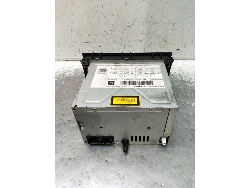 Recambio de sistema audio / radio cd para saab 9-3 cabrio 2.0 cat referencia OEM IAM 12774897 1220008980B101 2002