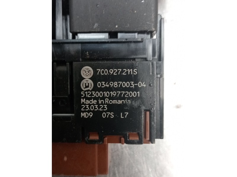 Recambio de mando multifuncion para volkswagen crafter caja/chasis (sz_) 2.0 tdi referencia OEM IAM 7C0927211S 03498700304 51230