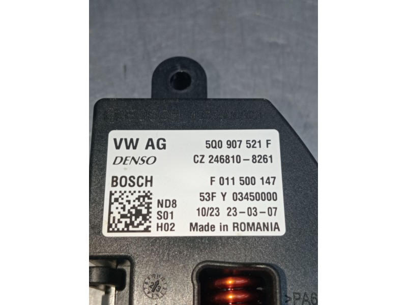 Recambio de resistencia calefaccion para volkswagen crafter caja/chasis (sz_) 2.0 tdi referencia OEM IAM 5Q0907521F 2468108261 F