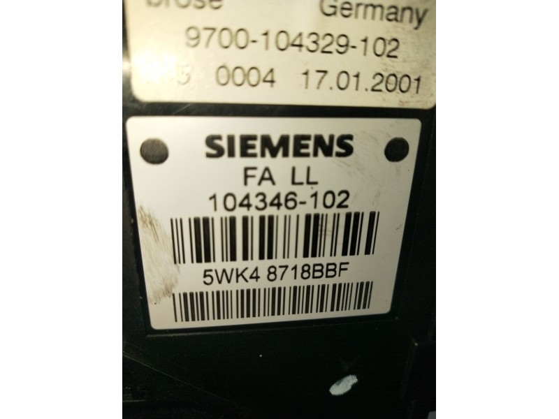 Recambio de elevalunas delantero izquierdo para audi a2 (8z0) 1.4 tdi referencia OEM IAM 104346102 5WK48718BBF 5P 2000