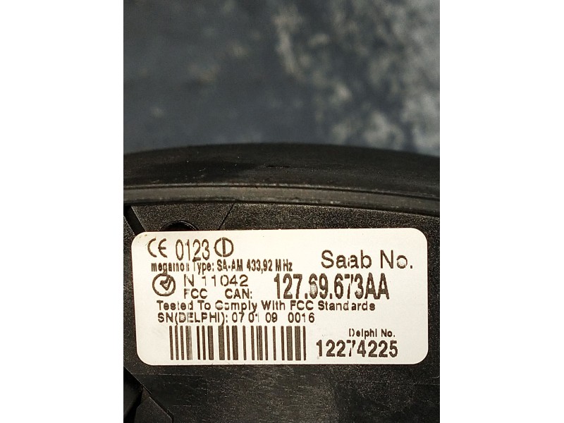 Recambio de mando luces para saab 9-3 cabrio 2.0 cat referencia OEM IAM 12769673AA 12274225 2002