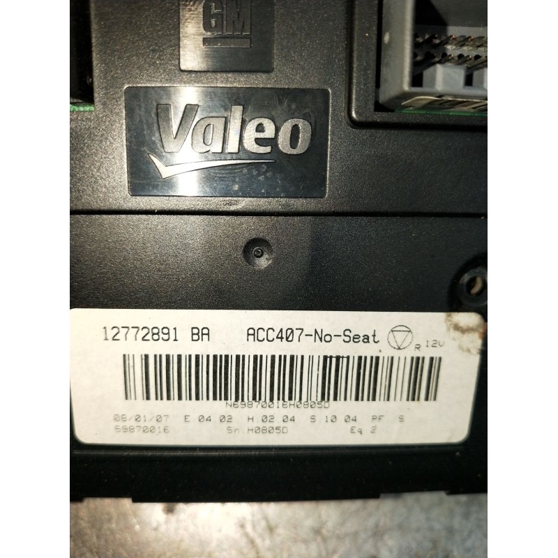 Recambio de mando calefaccion / aire acondicionado para saab 9-3 cabrio 2.0 cat referencia OEM IAM 12772891BA ACC407 2002