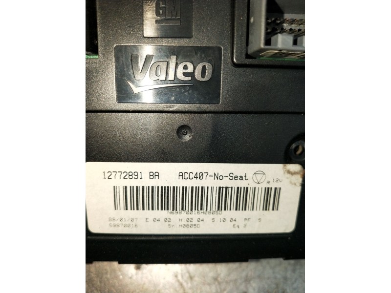 Recambio de mando calefaccion / aire acondicionado para saab 9-3 cabrio 2.0 cat referencia OEM IAM 12772891BA ACC407 2002