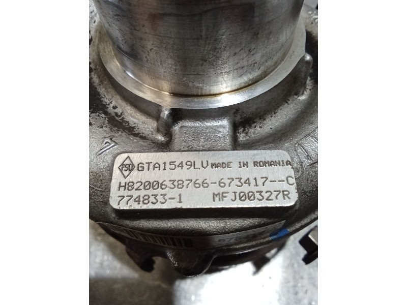 Recambio de turbocompresor para renault laguna iii (bt0/1) 2.0 dci (bt01, bt08, bt09, bt0e, bt0k, bt12, bt1c, bt1d,... referenci