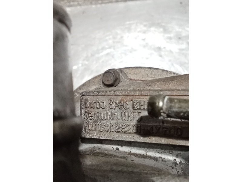 Recambio de turbocompresor para hyundai terracan (hp) 2.9 crdi 4wd referencia OEM IAM   