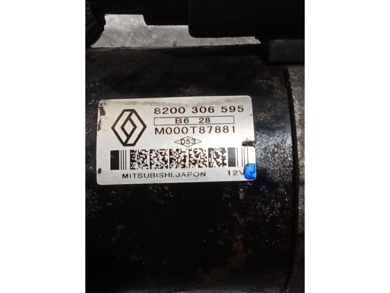 Recambio de motor arranque para nissan note (e11, ne11) 1.5 dci referencia OEM IAM 8200306595 M000T87881 