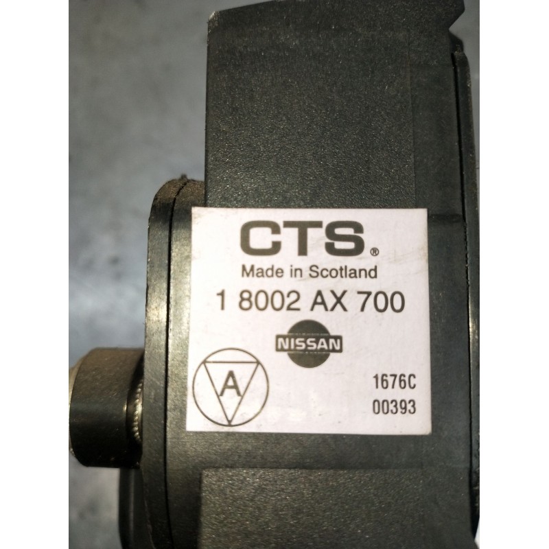 Recambio de potenciometro pedal para nissan note (e11, ne11) 1.5 dci referencia OEM IAM 18002AX700 1676C 00393 2006