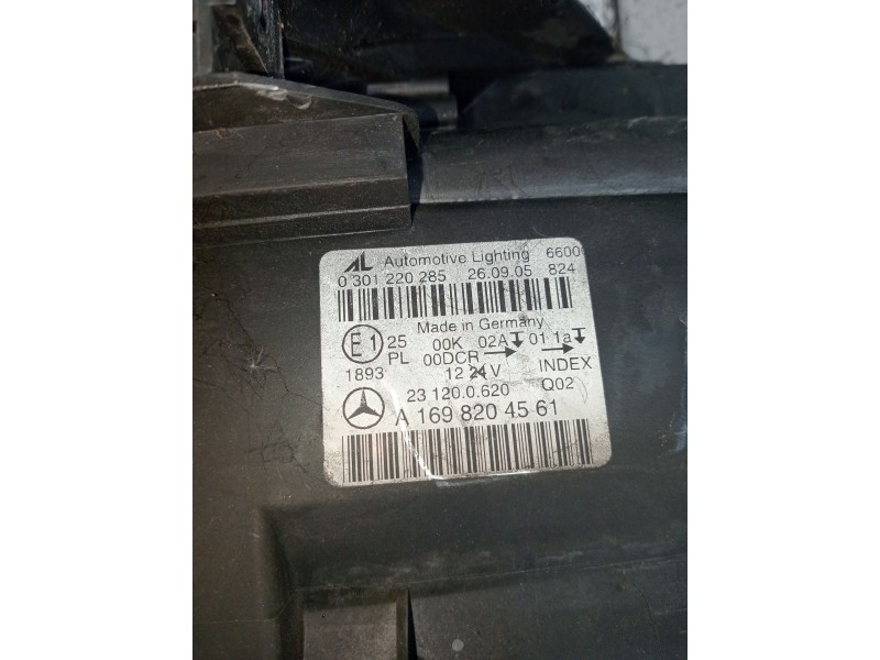 Recambio de faro izquierdo para mercedes-benz clase b sports tourer (w245) b 200 cdi (245.208) referencia OEM IAM   