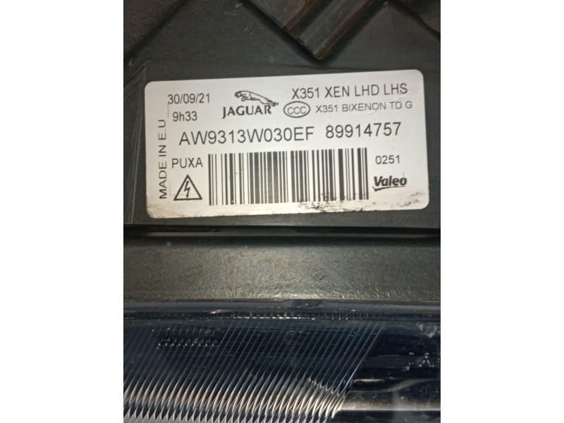 Recambio de faro izquierdo para jaguar xj luxury referencia OEM IAM   