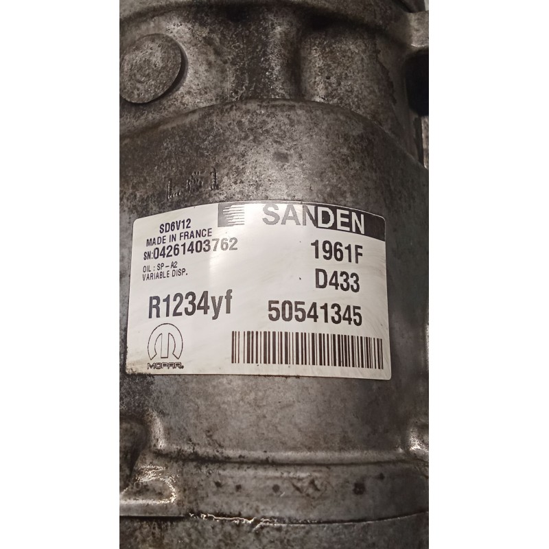 Recambio de compresor aire acondicionado para citroën nemo furgoneta/monovolumen (aa_) 1.3 bluehdi 80 referencia OEM IAM 5054134