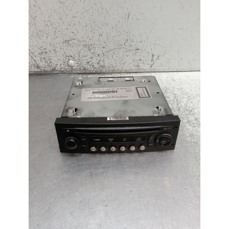 Recambio de sistema audio / radio cd para peugeot partner furgoneta/monovolumen 1.6 hdi / bluehdi 75 referencia OEM IAM 96669681