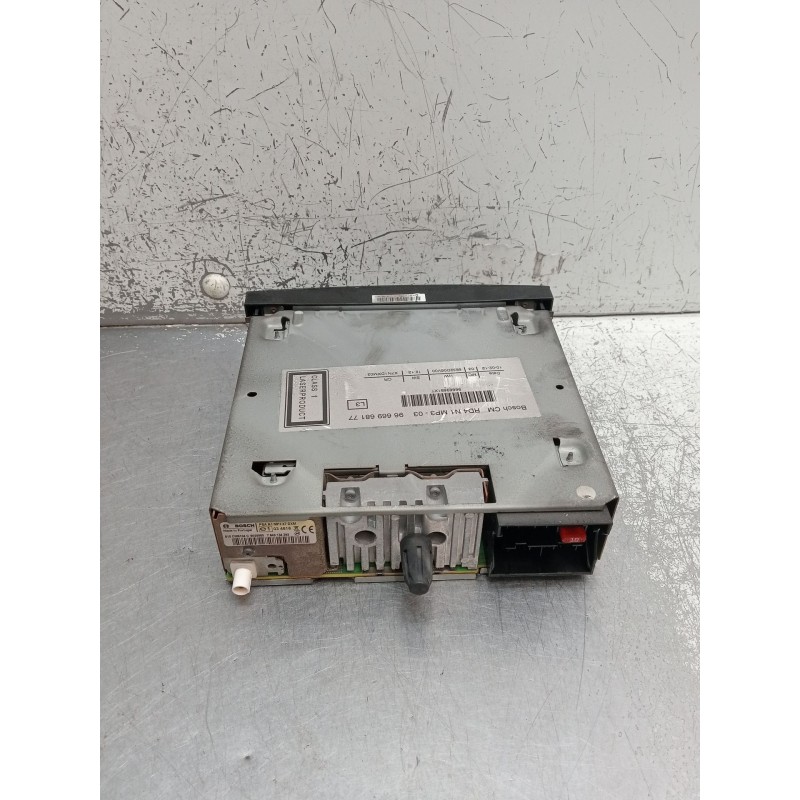Recambio de sistema audio / radio cd para peugeot partner furgoneta/monovolumen 1.6 hdi / bluehdi 75 referencia OEM IAM 96669681