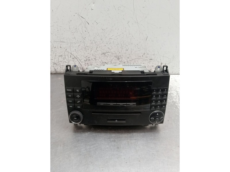 Recambio de sistema audio / radio cd para mercedes-benz clase b sports tourer (w245) b 200 cdi (245.208) referencia OEM IAM A169