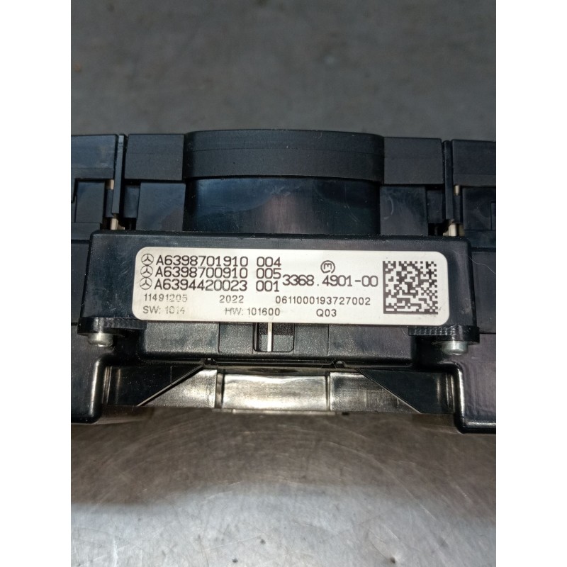 Recambio de mando multifuncion para mercedes-benz viano (w639) cdi 2.2 (639.811, 639.813, 639.815, 639.711, 639.713) referencia 