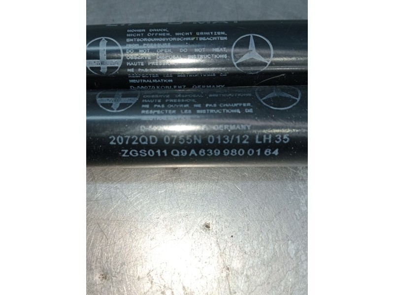 Recambio de amortiguadores maletero / porton para mercedes-benz viano (w639) cdi 2.2 (639.811, 639.813, 639.815, 639.711, 639.71