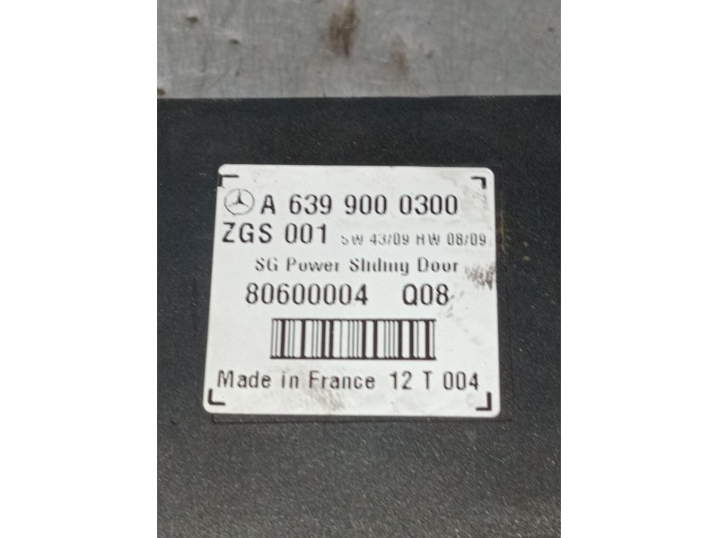 Recambio de modulo electronico para mercedes-benz viano (w639) cdi 2.2 (639.811, 639.813, 639.815, 639.711, 639.713) referencia 