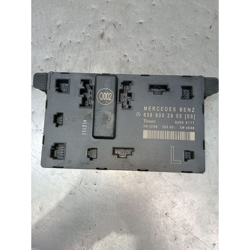 Recambio de modulo electronico para mercedes-benz viano (w639) cdi 2.2 (639.811, 639.813, 639.815, 639.711, 639.713) referencia 