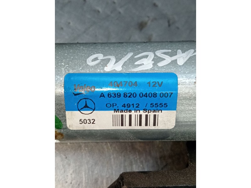 Recambio de motor limpia trasero para mercedes-benz viano (w639) cdi 2.2 (639.811, 639.813, 639.815, 639.711, 639.713) referenci