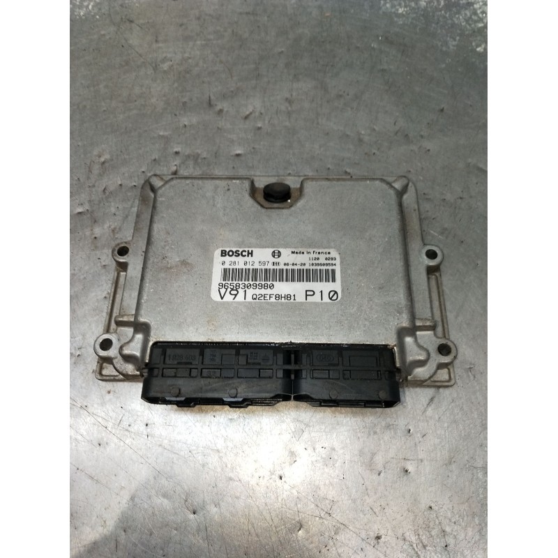 Recambio de centralita motor uce para citroën jumper ii furgoneta (244) 2.0 hdi referencia OEM IAM 0281012597 9658309980 1039S09